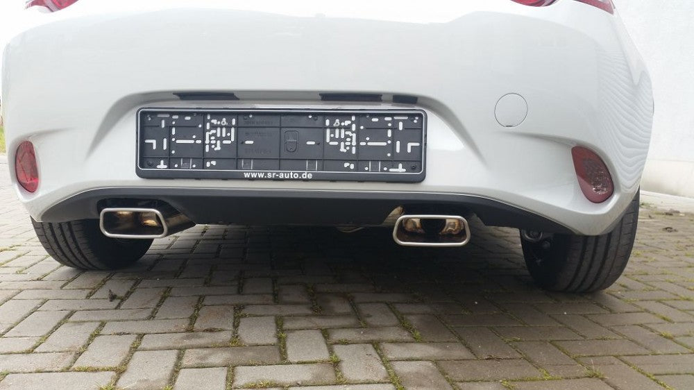 FOX Mazda MX5 - ND Endschalldämpfer quer Ausgang rechts/links - 1x145x65 Typ 59 rechts/links