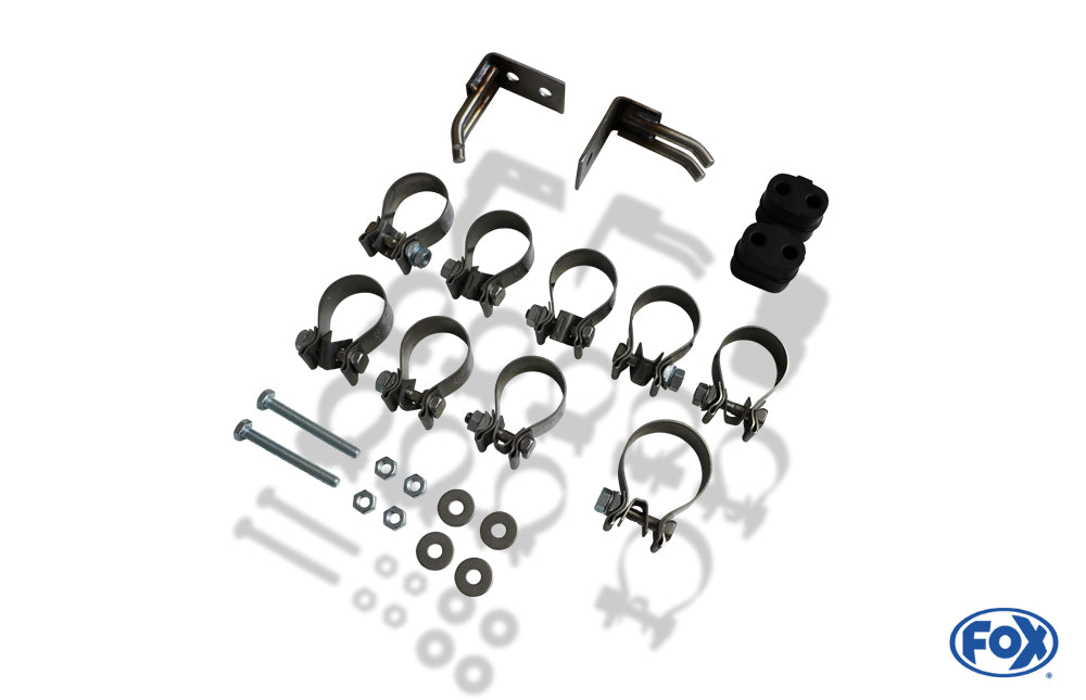 FOX Mercedes Vito/ Viano - W639 (nicht Compact) Endschalldämpfer quer Ausgang rechts/links - 2x80 Typ 13 rechts/links