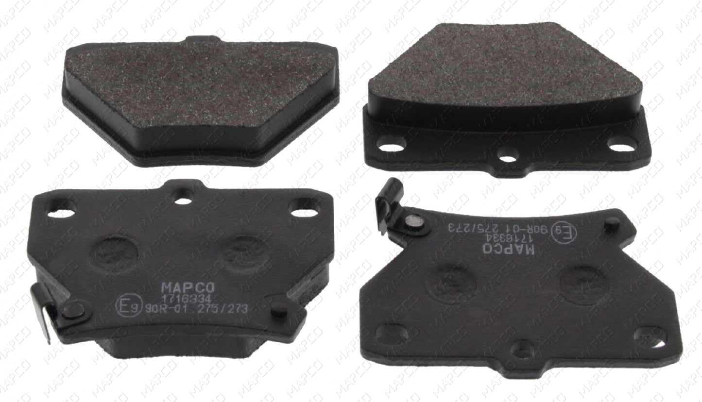MAPCO Bremsbelagsatz, Scheibenbremse Hinterachse 6766