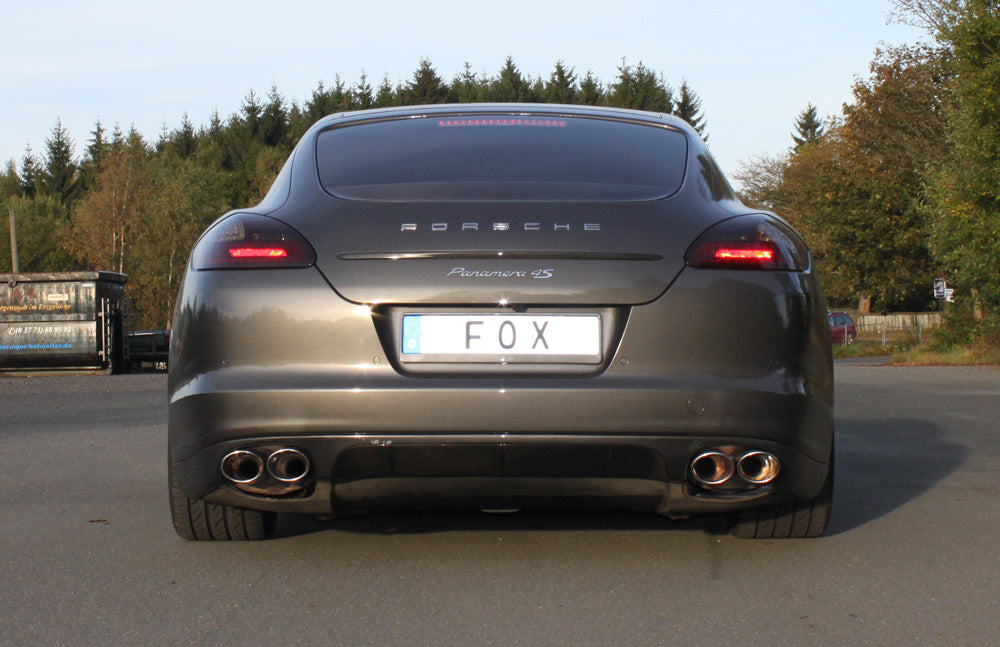 FOX Porsche Panamera 3,6l Endschalldämpfer rechts/links - 2x115x85 Typ 44 rechts/links