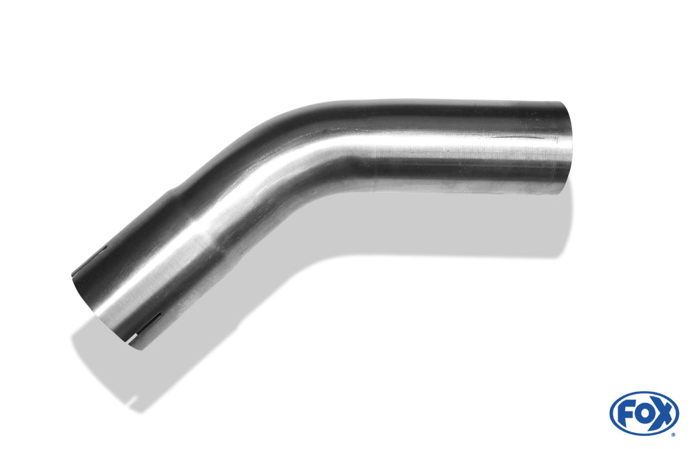 FOX Uni-Rohrbogen 45° geweitet - d1Ø 63mm Schenkellänge L1: ca. 130mm - Radius: 94,5mm
