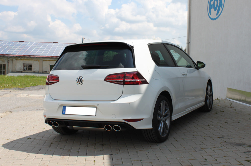 FOX VW Golf VII - Einzelradaufhängung - R-Optik Endschalldämpfer rechts/links - 2x115x85 Typ 32 rechts/links