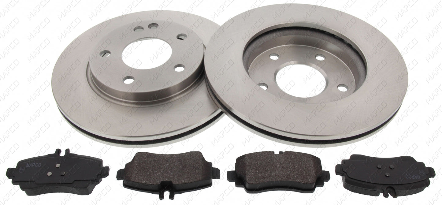 MAPCO Bremsensatz, Scheibenbremse Vorderachse Satz 47802