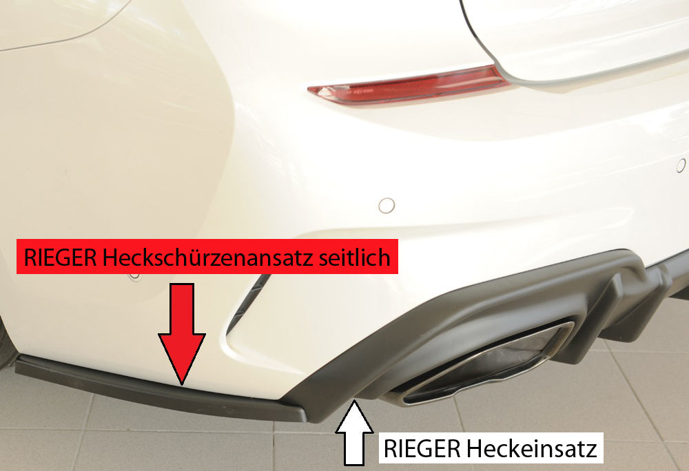 Rieger Heckschürzenansatz seitlich links BMW 3er G21 (G3K) Touring 03.19-06.22 (bis Facelift) 00053515