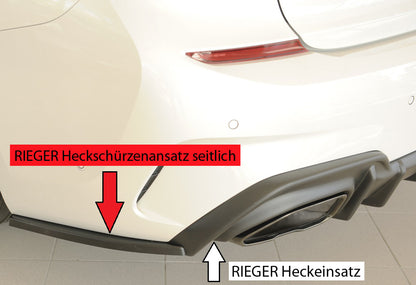 Rieger Heckschürzenansatz seitlich links BMW 3er G21 (G3K) Touring 03.19-06.22 (bis Facelift) 00053515