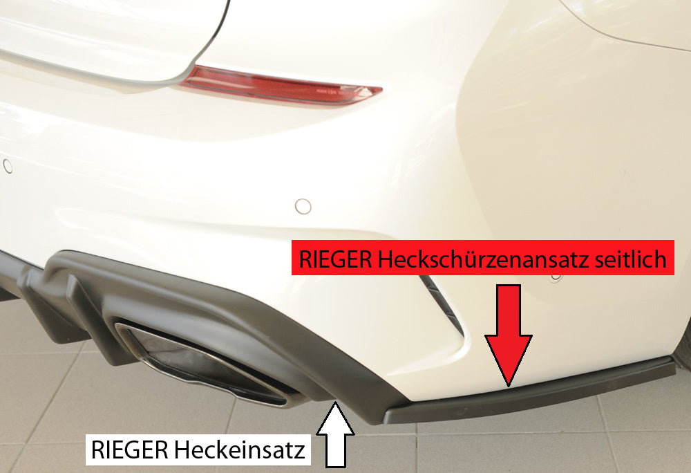 Rieger Heckschürzenansatz seitlich rechts BMW 3er G21 (G3K) Touring 03.19-06.22 (bis Facelift) 00053516