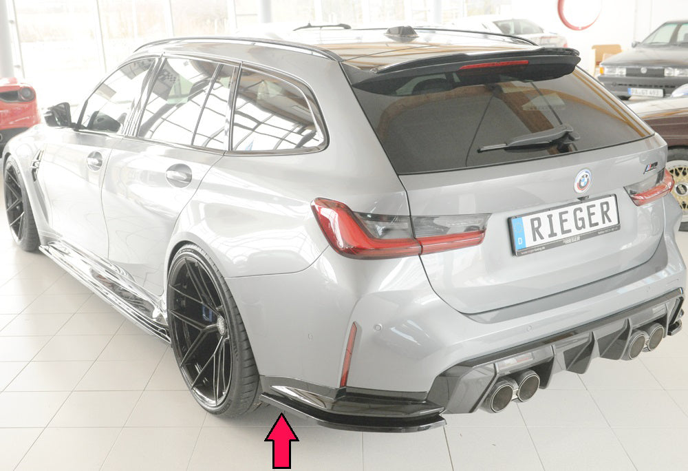Rieger Heckschürzenansatz seitlich links BMW 3er G81 M3 (G234M) Touring 07.22- 00053524