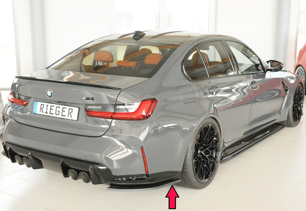Rieger Heckschürzenansatz seitlich rechts BMW 3er G81 M3 (G234M) Touring 07.22- 00053525