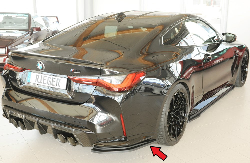Rieger Heckschürzenansatz seitlich rechts BMW 4er G83 M4 (G234M) Cabrio 06.21- 00053529