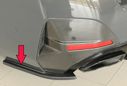 Rieger Heckschürzenansatz seitlich links BMW i4 M G26 (G4C) Gran Coupé (5-tür.) 11.21- 00053536