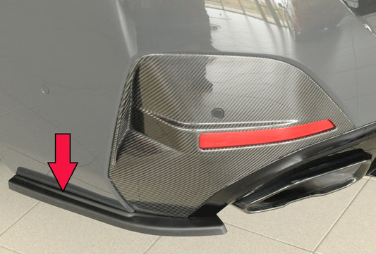 Rieger Heckschürzenansatz seitlich links BMW i4 M G26 (G4C) Gran Coupé (5-tür.) 11.21- 00053536