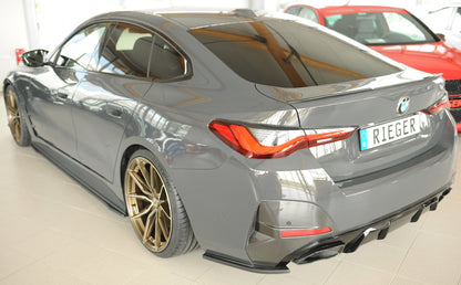 Rieger Heckschürzenansatz seitlich links BMW i4 M G26 (G4C) Gran Coupé (5-tür.) 11.21- 00053536