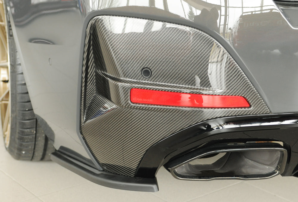 Rieger Heckschürzenansatz seitlich links BMW i4 M G26 (G4C) Gran Coupé (5-tür.) 11.21- 00053536