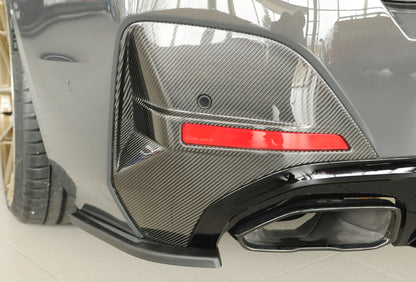 Rieger Heckschürzenansatz seitlich links BMW i4 M G26 (G4C) Gran Coupé (5-tür.) 11.21- 00053536