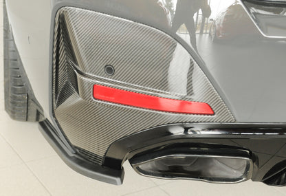 Rieger Heckschürzenansatz seitlich links BMW i4 M G26 (G4C) Gran Coupé (5-tür.) 11.21- 00053536