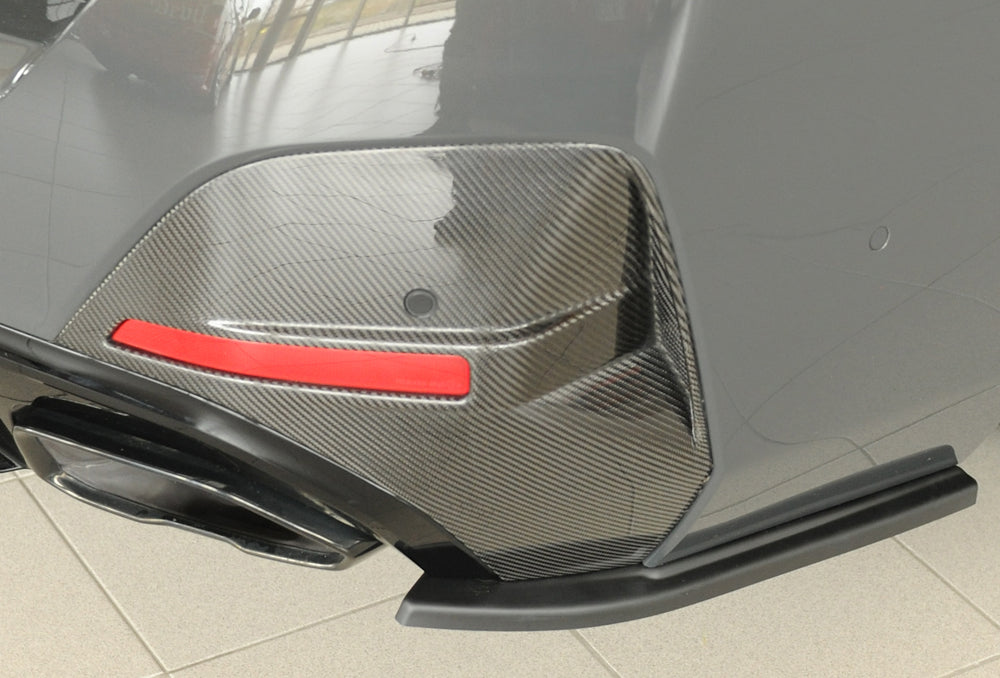 Rieger Heckschürzenansatz seitlich rechts BMW i4 M G26 (G4C) Gran Coupé (5-tür.) 11.21- 00053537