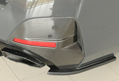 Rieger Heckschürzenansatz seitlich rechts BMW i4 M G26 (G4C) Gran Coupé (5-tür.) 11.21- 00053537