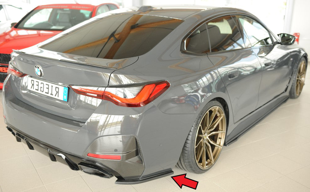 Rieger Heckschürzenansatz seitlich rechts BMW i4 M G26 (G4C) Gran Coupé (5-tür.) 11.21- 00053537