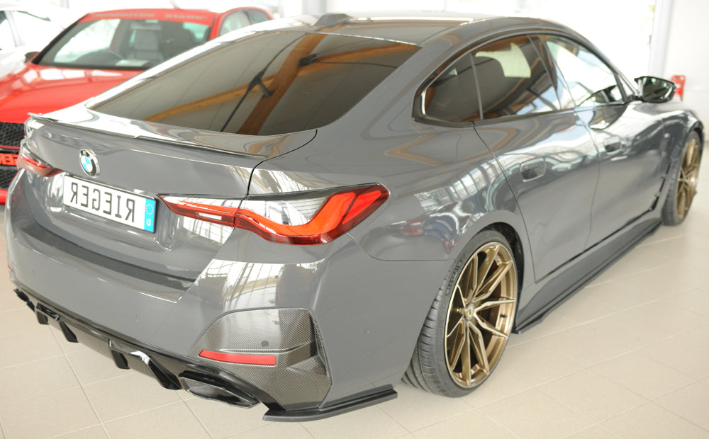 Rieger Heckschürzenansatz seitlich rechts BMW i4 M G26 (G4C) Gran Coupé (5-tür.) 11.21- 00053537
