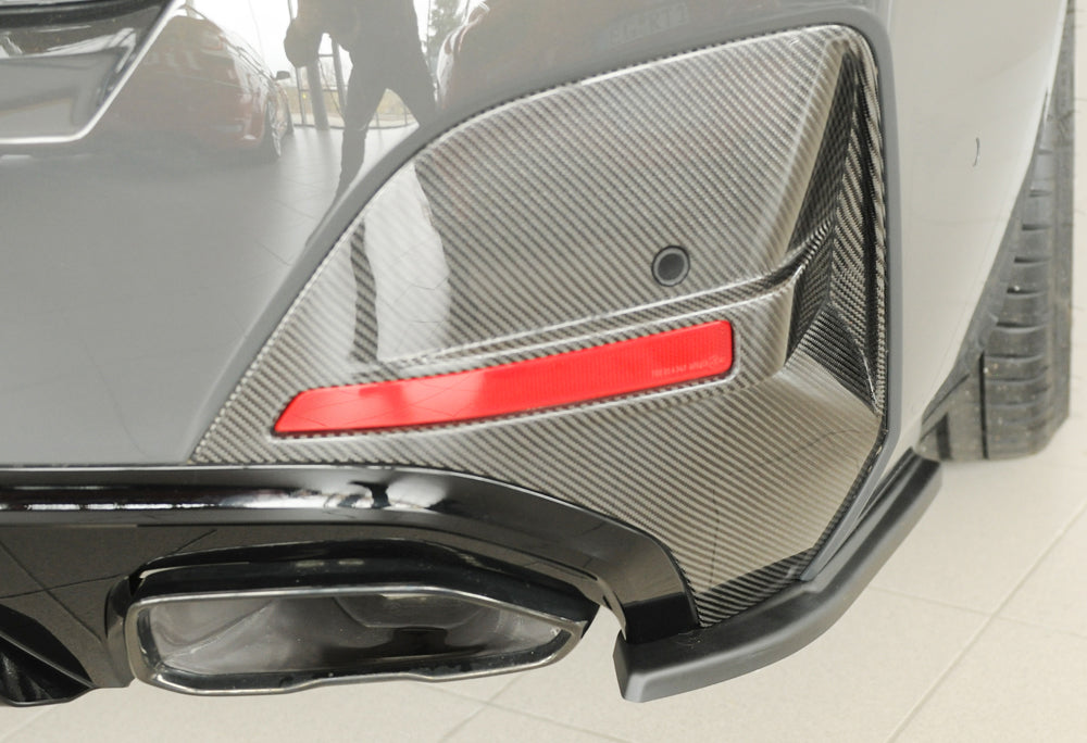 Rieger Heckschürzenansatz seitlich rechts BMW i4 M G26 (G4C) Gran Coupé (5-tür.) 11.21- 00053537