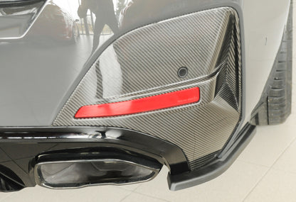 Rieger Heckschürzenansatz seitlich rechts BMW i4 M G26 (G4C) Gran Coupé (5-tür.) 11.21- 00053537