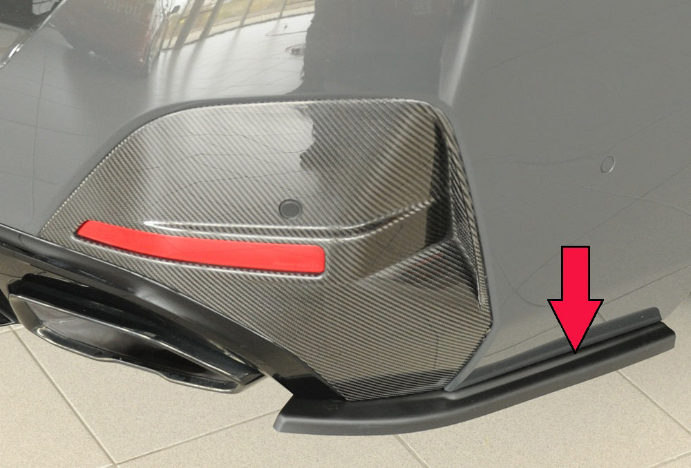 Rieger Heckschürzenansatz seitlich rechts BMW i4 M G26 (G4C) Gran Coupé (5-tür.) 11.21- 00053537