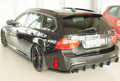 Rieger Heckschürzenansatz seitlich links BMW 3er E91 Touring 09.08- (ab Facelift) LCI 00053546