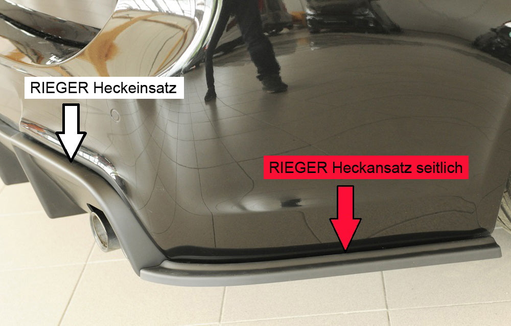Rieger Heckschürzenansatz seitlich rechts BMW 3er E91 Touring 09.08- (ab Facelift) LCI 00053547