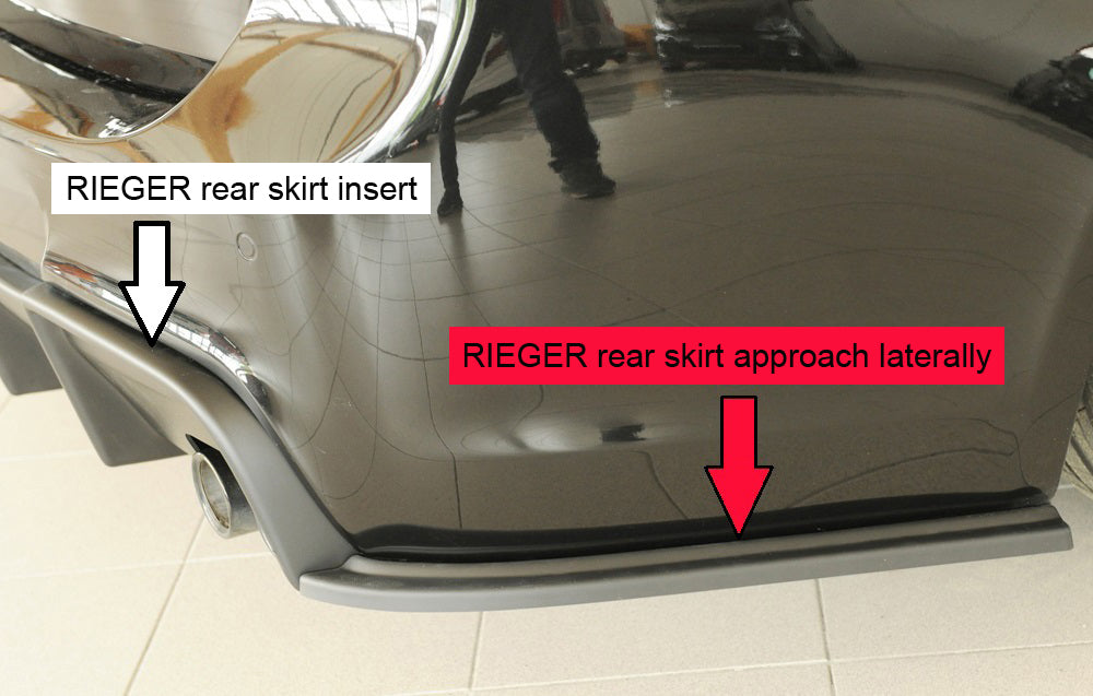 Rieger Heckschürzenansatz seitlich rechts BMW 3er E91 Touring 09.08- (ab Facelift) LCI 00053547