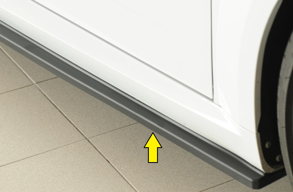 Rieger Seitenschwelleransatz (ca. 19mm) Audi TTS (8J-FV/8S) Roadster 07.14-08.18 (bis Facelift) 00055142