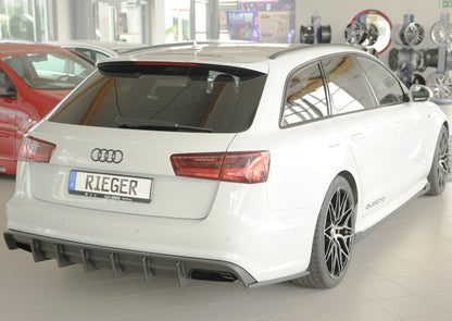 Rieger Heckeinsatz (für Fzg. ohne AHK) Audi A6 (4G/C7) Lim. 09.14- (ab Facelift) 00055343
