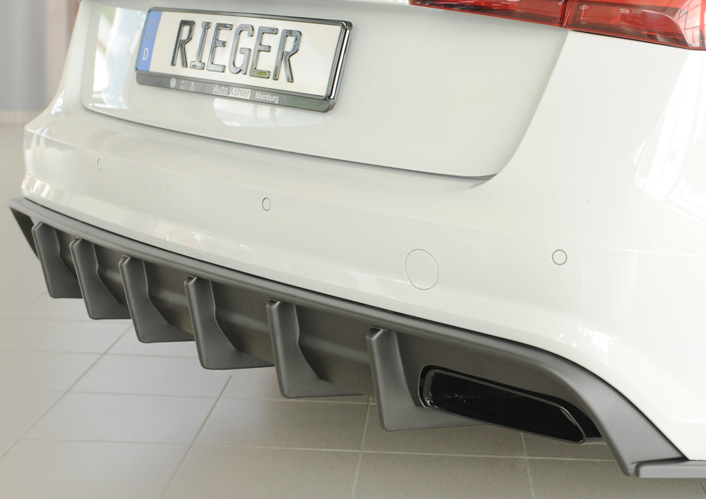 Rieger Heckeinsatz (für Fzg. ohne AHK) Audi A6 (4G/C7) Lim. 09.14- (ab Facelift) 00055343