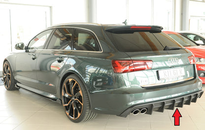 Rieger Heckeinsatz (für Fzg. ohne AHK) Audi A6 S6 (4G/C7) Lim. 09.14- (ab Facelift) 00055344