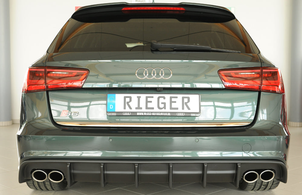 Rieger Heckeinsatz (für Fzg. ohne AHK) Audi A6 S6 (4G/C7) Lim. 09.14- (ab Facelift) 00055344