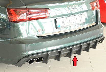 Rieger Heckeinsatz (für Fzg. ohne AHK) Audi A6 S6 (4G/C7) Lim. 09.14- (ab Facelift) 00055344