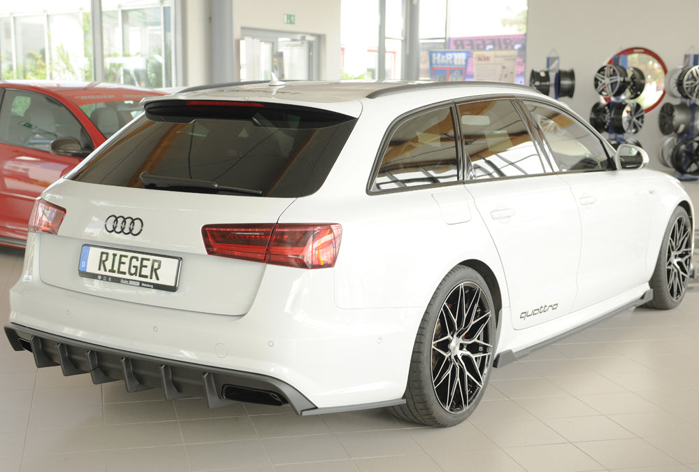 Rieger Heckeinsatz (für Fzg. mit AHK) Audi A6 (4G/C7) Lim. 09.14- (ab Facelift) 00055347