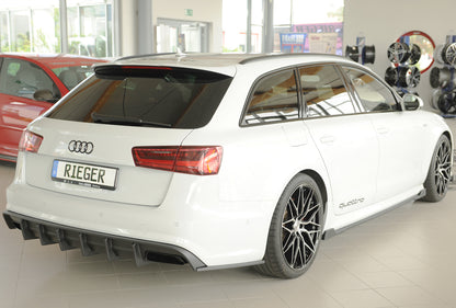 Rieger Heckeinsatz (für Fzg. mit AHK) Audi A6 (4G/C7) Lim. 09.14- (ab Facelift) 00055347