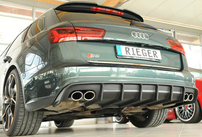 Rieger Heckeinsatz (für Fzg. mit AHK) Audi A6 S6 (4G/C7) Lim. 09.14- (ab Facelift) 00055348