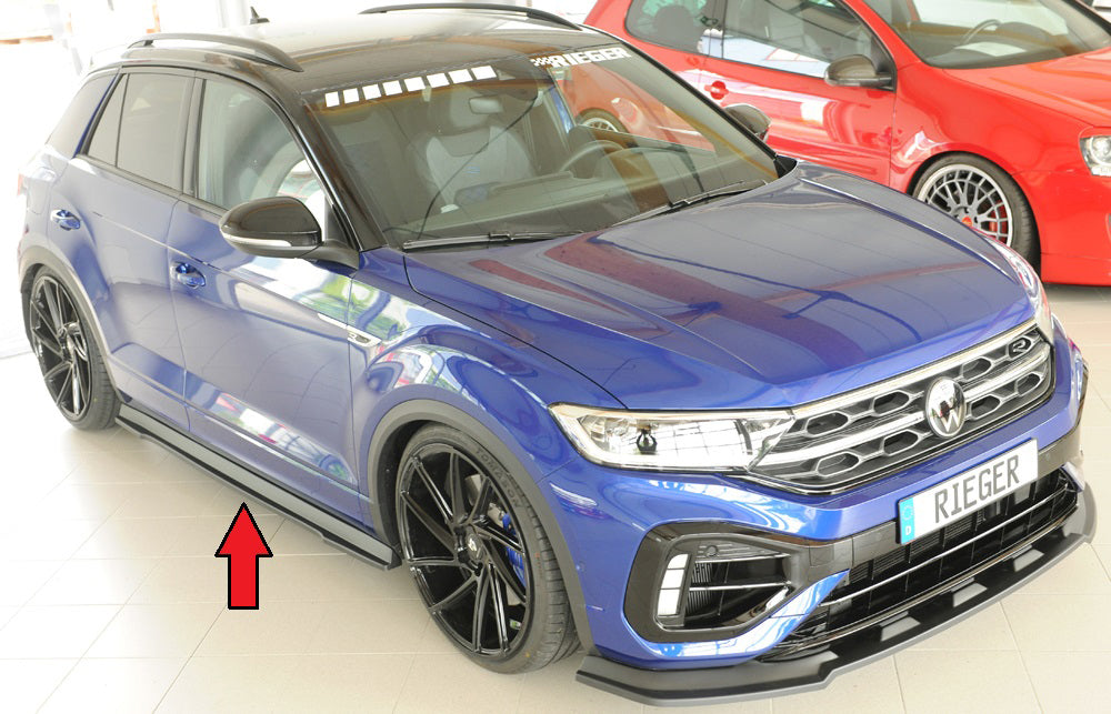 Rieger Seitenschwelleransatz VW T-Roc R (A1) 5-tür. 01.22- (ab Facelift) 00059102