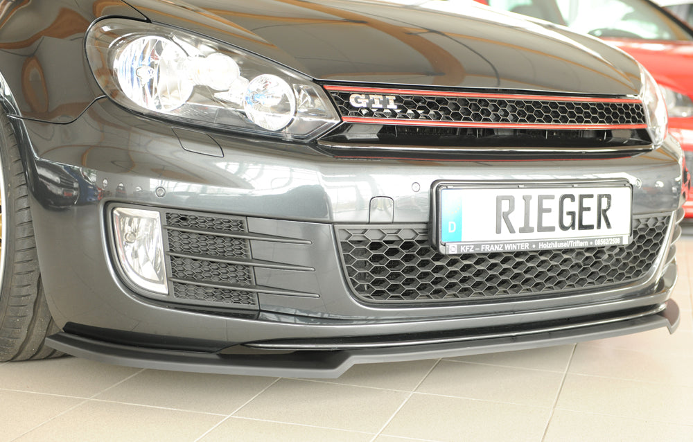Rieger Spoilerschwert nur für GTI / GTD VW Golf 6 GTI Cabrio 00059528