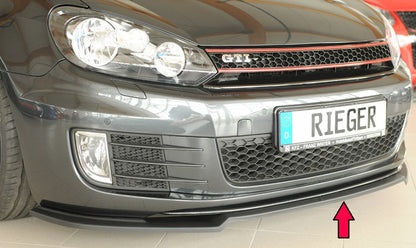 Rieger Spoilerschwert nur für GTI / GTD VW Golf 6 GTI Cabrio 00059528