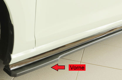 Rieger Seitenschwelleransatz (ca. 19mm) VW Golf 7 R-Line 5-tür. 02.17- (ab Facelift) 00059548