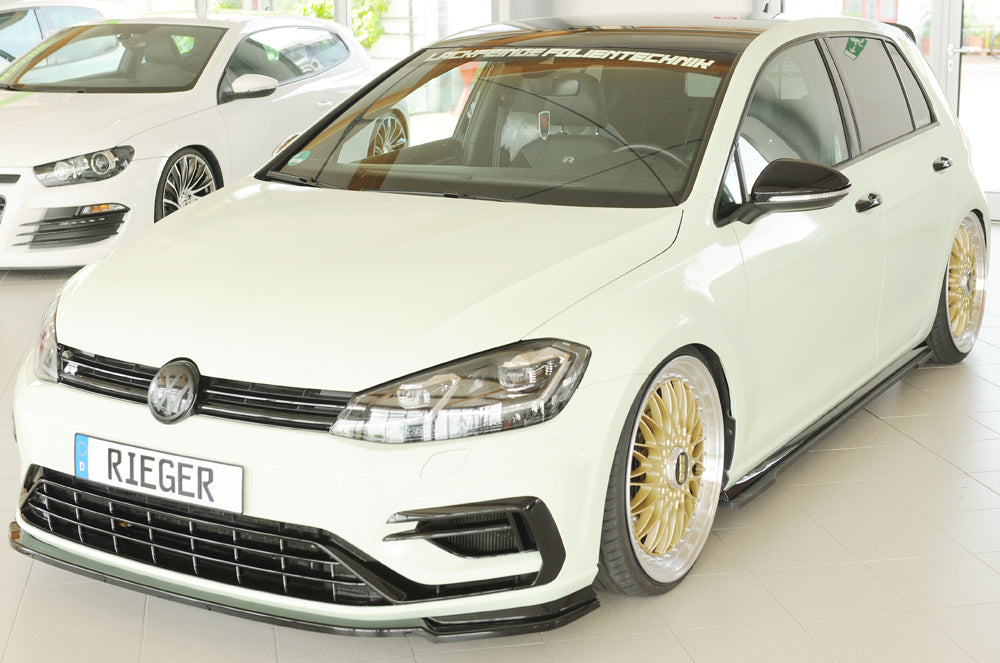 Rieger Seitenschwelleransatz (ca. 19mm) VW Golf 7 R-Line 5-tür. 02.17- (ab Facelift) 00059548