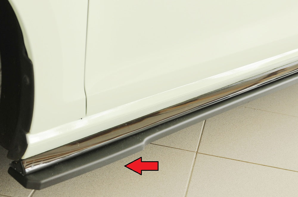 Rieger Seitenschwelleransatz (ca. 19mm) VW Golf 7 R-Line 5-tür. 02.17- (ab Facelift) 00059548