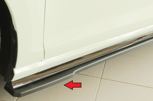 Rieger Seitenschwelleransatz (ca. 19mm) VW Golf 7 R-Line 5-tür. 02.17- (ab Facelift) 00059548