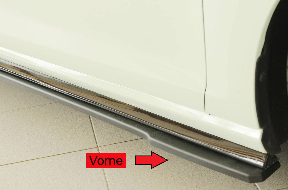 Rieger Seitenschwelleransatz (ca. 19mm) VW Golf 7 R-Line 5-tür. 02.17- (ab Facelift) 00059549