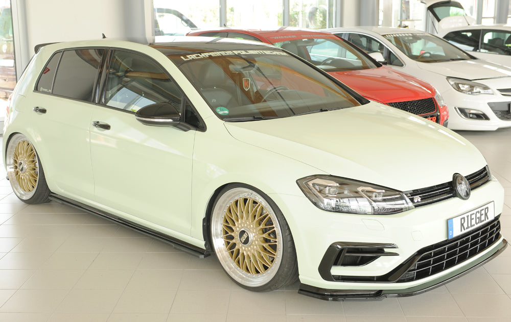 Rieger Seitenschwelleransatz (ca. 19mm) VW Golf 7 R-Line 5-tür. 02.17- (ab Facelift) 00059549
