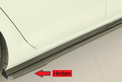 Rieger Seitenschwelleransatz (ca. 19mm) VW Golf 7 R-Line 5-tür. 02.17- (ab Facelift) 00059549