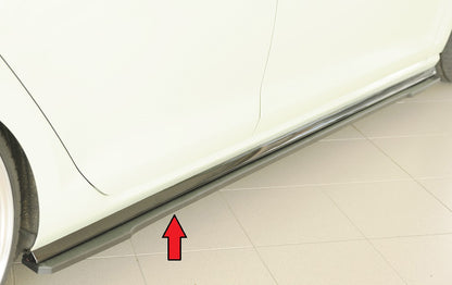 Rieger Seitenschwelleransatz (ca. 19mm) VW Golf 7 R-Line 5-tür. 02.17- (ab Facelift) 00059549