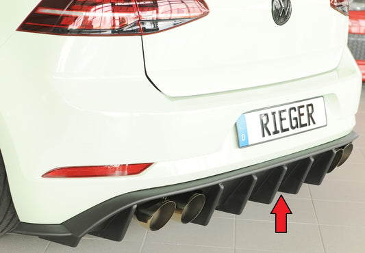 Rieger Heckeinsatz VW Golf 7 R 5-tür. 02.17- (ab Facelift) 00059582